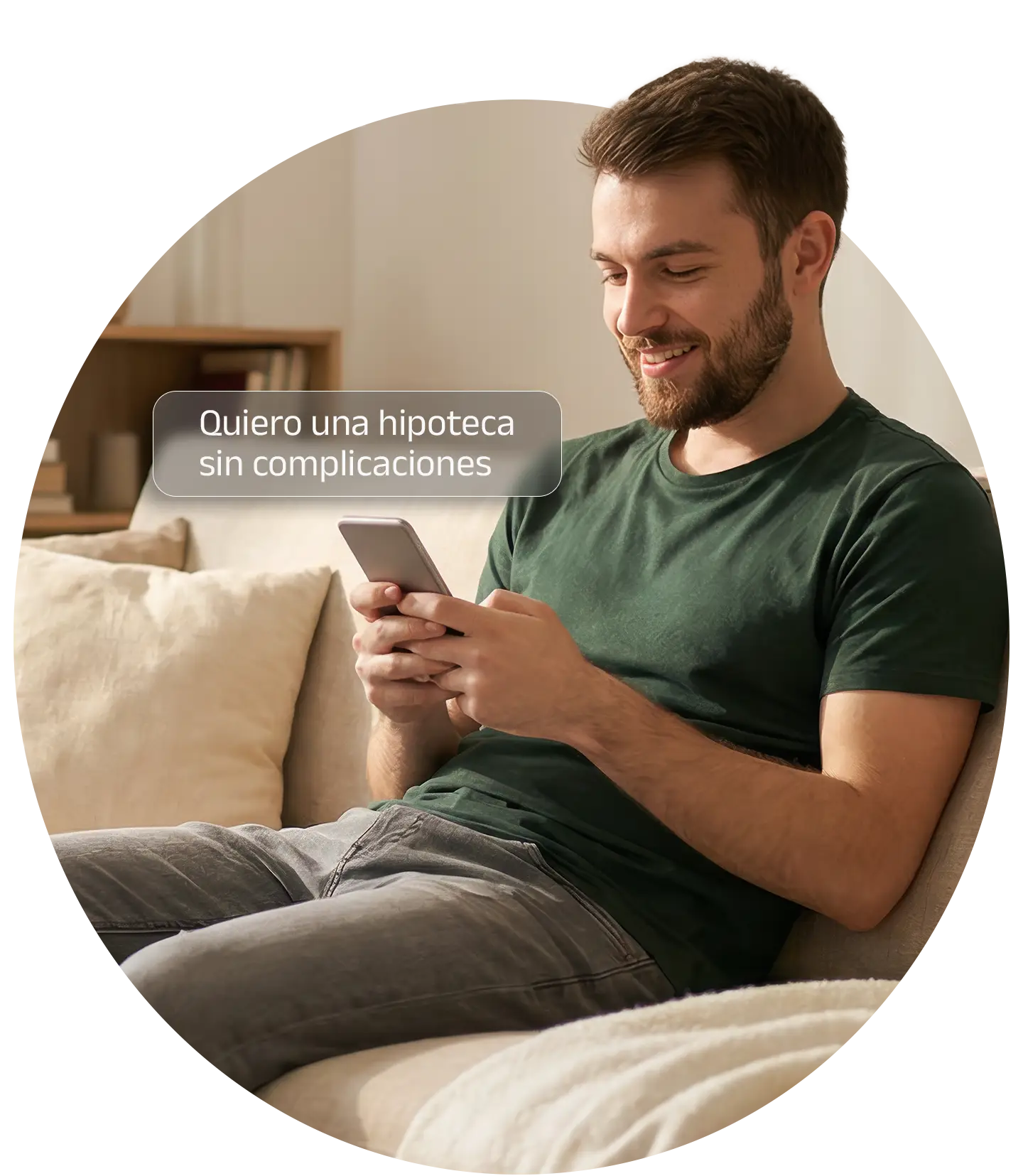 Cajas de mudanza en un salón recién estrenado