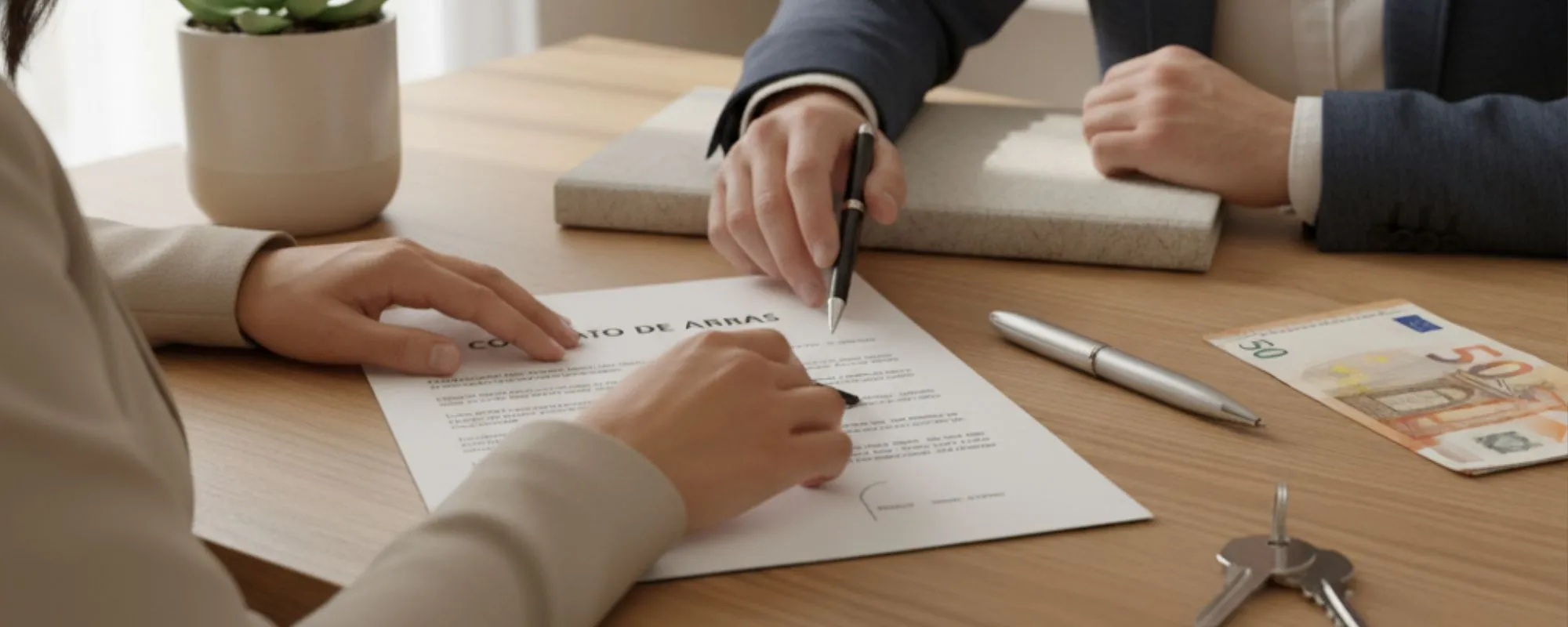 Contrato de arras entre particulares: tipos y modelo