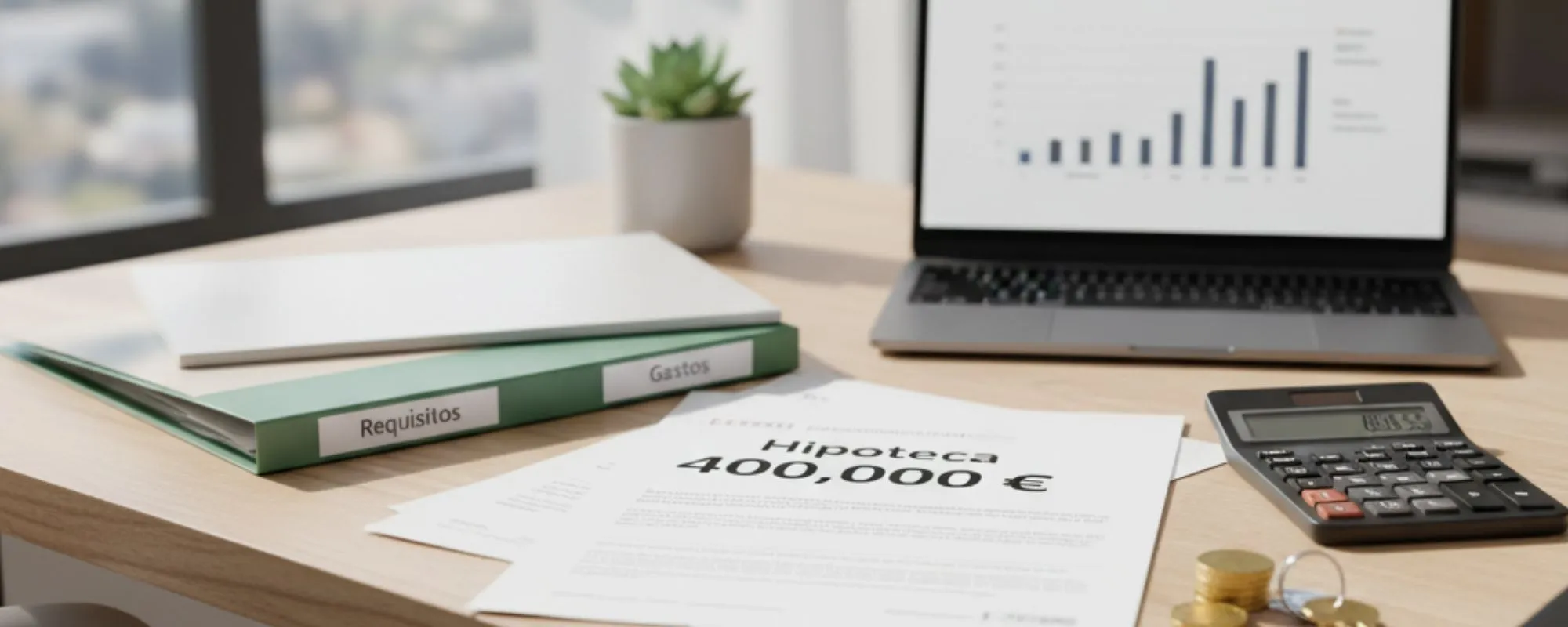 Hipoteca 400.000 euros: cuotas, requisitos y gastos | GoHipoteca